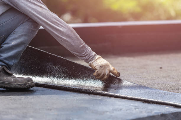 Professional Waterproofing technician working in North Brunswick, NJ